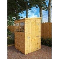 Mercia 4 X 4 Modular Shiplap Pent Shed