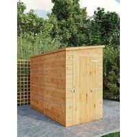 Mercia 8 X 4 Modular Shiplap Pent Windowless Shed