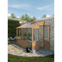 Mercia 8 X 4Ft Traditional Lean Too Greenhouse