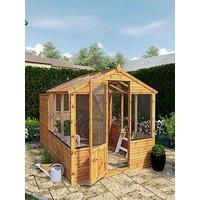 Mercia 10 X 6Ft Traditional Apex Greenhouse/Shed Combi
