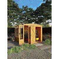 Mercia 8 X 8 Woodsman Styrene Greenhouse/Shed Combi