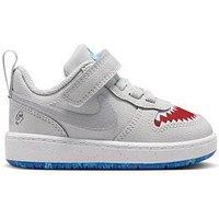 Nike Baby/Toddler Court Borough Shark Trainers - Grey