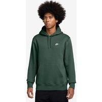 Nike Mens Club Fleece Overhead Hoodie - Green