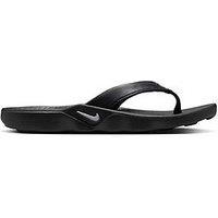 Nike Womens Marina Flip Flops - Black/White