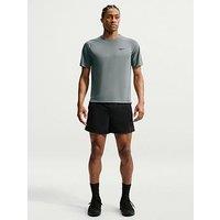 Nike Mens Dri-Fit Hyverse Flex Short Sleeve T-Shirt - Grey