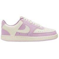 Nike Womens Court Vision Low Profile Trainers - Pink