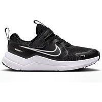 Nike Little Kids Road Running Cosmic Runner Trainers - Black