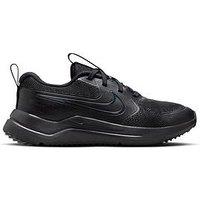 Nike Big Kids Road Running Cosmic Runner Trainers - Black