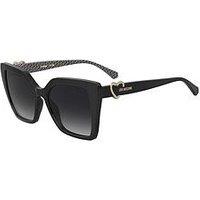 Love Moschino Mol067/S Women'S Square Sunglasses - Black