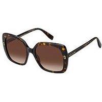 Marc Jacobs 1138/S Women'S Square Sunglasses - Brown