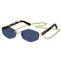 Marc Jacobs 496/S Air Rimless Women'S Sunglasses - Gold