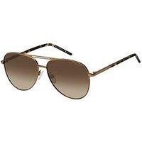 Marc Jacobs 865/S Women'S Gradient Tint Aviator Sunglasses - Brown