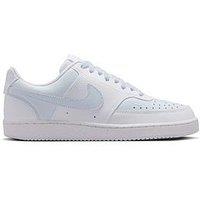 Nike Womens Court Vision Low Profile Trainers - White
