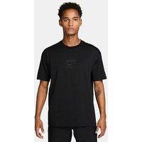 Nike Mens Training Peak Tonal Logo T-Shirt - Black