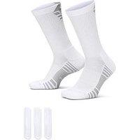 Nike Mens Training Everyday Elevated Crew Sport Socks (3 Pair)