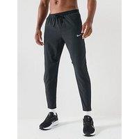 Nike Mens Stride Dri-Fit Woven Running Pants - Black