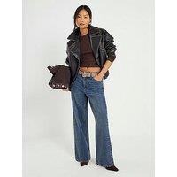 River Island Petite Lynx Relaxed Straight - Blue