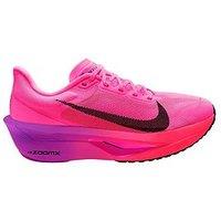 Nike Womens Zoom Fly 6 Carbon-Fibre Flyplate Mesh Trainers - Pink