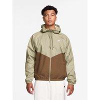 Nike Mens Windrunner Lined Lightweight Jacket - Beige