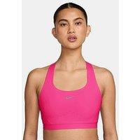 Nike Womens Training Swift High Support Sports Bra - Pink