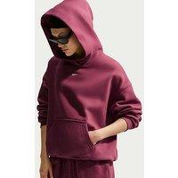 Nike Womens Studio Fleece Oversized Hoodie - Pink