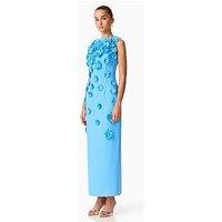 Elliatt Dali Floral Gown - Blue