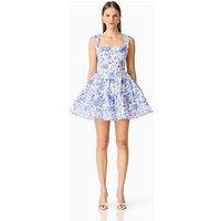 Elliatt Elin A-Line Mini Dress - Blue