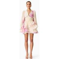 Elliatt Rova Long Sleeve Mini Dress - Pink