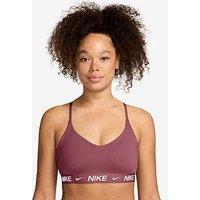 Nike Womens Training Dri-Fit Indy Light Support Sports Bra - Pink