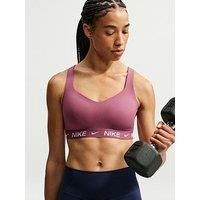 Nike Womens Training Dri-Fit Indy High Support Sports Bra - Pink