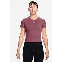 Nike Womens Training Pro Dri-Fit Seamless T-Shirt - Pink