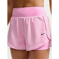 Nike Womens Trining Pro 2-In-1 Shorts - Pink