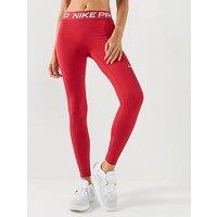 Nike Women'S Pro 365 Dri-Fit Mid-Rise Training Leggings - Red