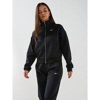 Nike Womens Sportswear Windrunner Zip Track Top - Black