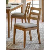 Gallery Direct Set Of 2 Malvern Dining Chairs