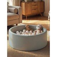 Cuddleco Soft Play Ball Pit With Balls - Sea Salt