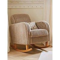 Cuddleco Etta Nursing Chair Faux Fur - Mink