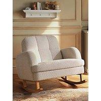 Cuddleco Etta Cuddle Nursing Chair - Boucle Mushroom