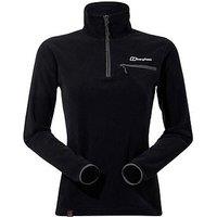 Berghaus Womens Prism 2.0 Micro 1/2 Zip Fleece - Black