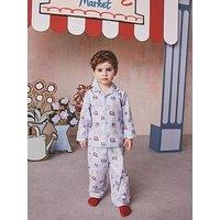 Cath Kidston Younger Boys London Themed Pyjamas - Blue