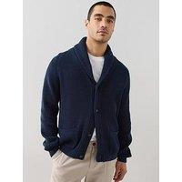 The Very Collection Premium Ribbed Knitted Cardigan - Green
