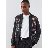 Allsaints Meller Knitted Cardigan - Black