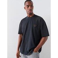 Allsaints All Saints Lovers Short Sleeve Crew Neck T-Shirt - Black