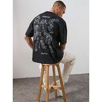 Allsaints Terra Back Print Graphic T-Shirt - Black