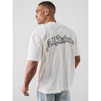 Allsaints Descent Graphic T-Shirt - White