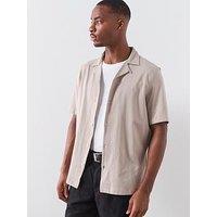 Allsaints Hudson Short Sleeve Casual Shirt
