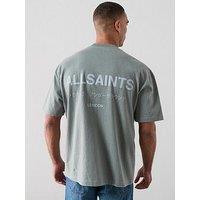 Allsaints Underground Graphic T-Shirt - Grey