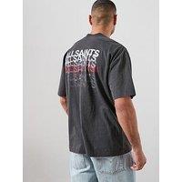 Allsaints Graphene Back Print Graphic T-Shirt - Black