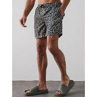 Allsaints Allsaints Silesia Printed Swimshorts