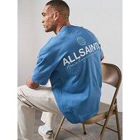 Allsaints Emblem Graphic T-Shirt - Blue